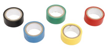 Home it Work® isoleringsbånd 19 mm x 3,6 meter 5-pak