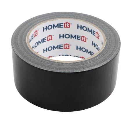 Home it Work ® gaffatape 50 mm × 32 meter sort