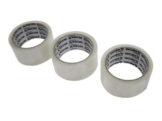 Home it Work® pakketape 48 mm x 50 meter 3-pak