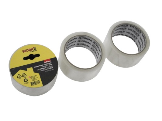 Home it Work® pakketape 48 mm x 50 meter 3-pak