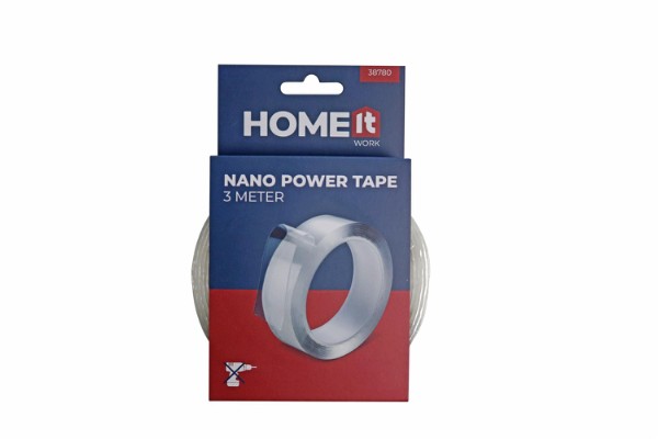 Home it Work® nano power tape  3 meter