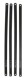 Work it by millarco® nedstrygerklinger 300 mm 4-pak