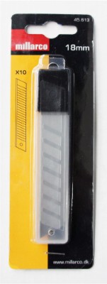 Work it by millarco® bræk-af knivblade 18 mm 10-pak