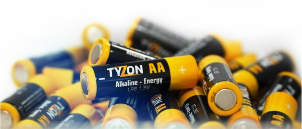 Tyzon AA-alkaline-batterier  1,5 Volt  40-pak