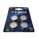 Tyzon 3 V CR2025 litiumbatteri, 4-pak