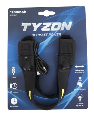 TYZON® genopladelig LED-pandelampe