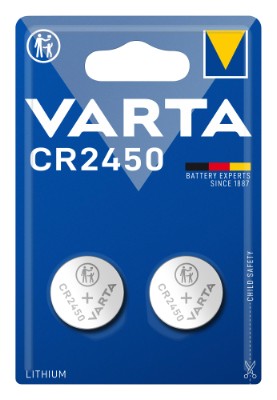 Varta lithium lithium batterier CR2450 - 2-pak
