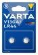 Varta Watch/Primary Cell lithium batterier V13 GA/LR44 - 2-pak