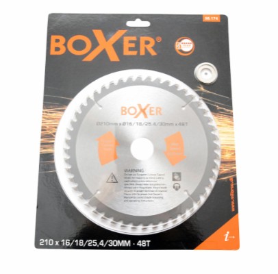 Boxer® rundsavsklinge Ø210 x Ø16/18/25,4/30 mm 48 tænder