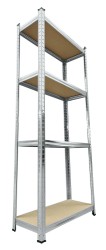 HOME It® Work Stålreol, 4 hylder, 50 kg
