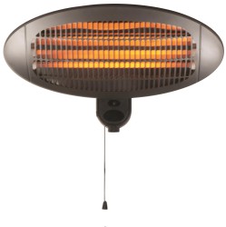 HOME It® infrarød terrassevarmer til vægmontering 2000 Watt