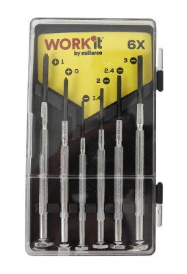 WORK It by Millarco® værktøjkasse med 35 dele