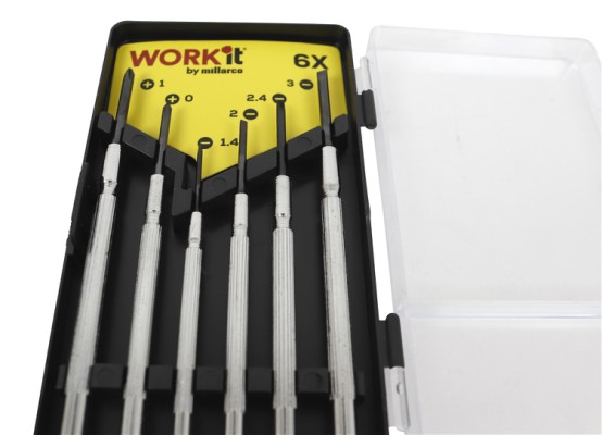 WORK It by Millarco® værktøjkasse med 35 dele