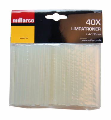 Millarco® limpatroner 7,4 x 100 mm 40-pak