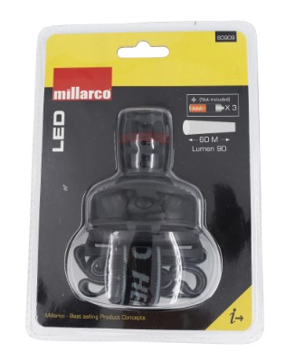 Work it by millarco® LED pandelampe 90 lumen / 60 meter