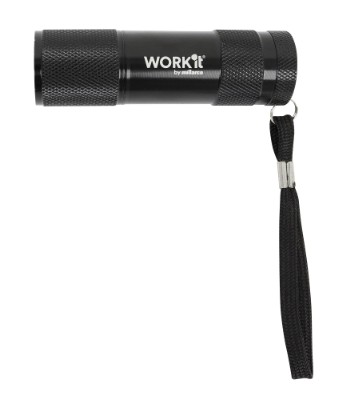 Work it by millarco® LED lommelygte 70 Lumen / 15 meter