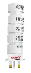 Work it by millarco® rejseadapter 5 i 1