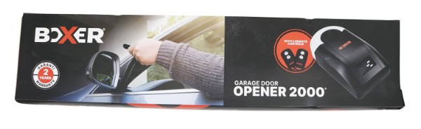 Boxer 2000® garageportåbner med 2 stk. fjernbetjeninger 800N