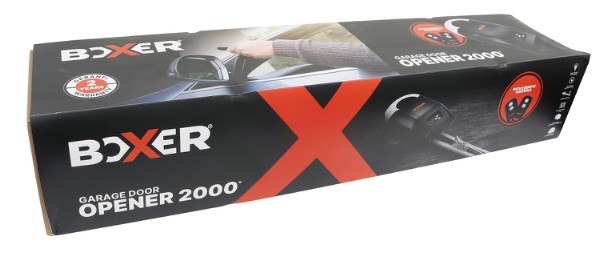 Boxer 2000® garageportåbner med 2 stk. fjernbetjeninger 800N