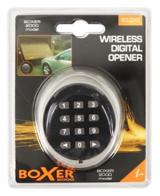 Boxer® tastatur til garageportåbner