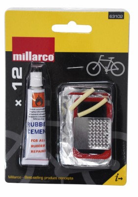 Millarco® lappesæt til cykel 12 dele