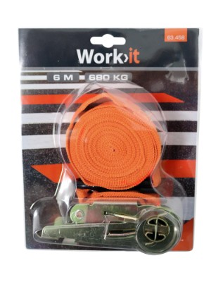 Work it by millarco® bagagefastspænder 680 kg 6 meter