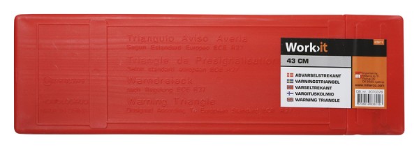 Work it by millarco® advarselstrekant 43 cm