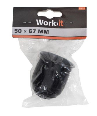 Home it Work ® hætte til anhængertræk sort