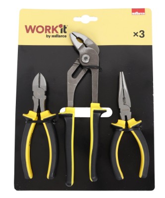 WORK It® tangsæt, 3 dele