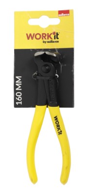 Work it by millarco ® endebidetang med gummigreb 160 mm.