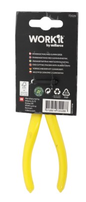 Work it by millarco ® endebidetang med gummigreb 160 mm.