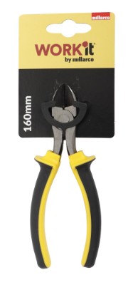 Work it by millarco® sidebidetang med isoleret greb 160 mm.