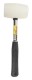 Work it by millarco ® gummihammer med stålskaft 500 gram hvid