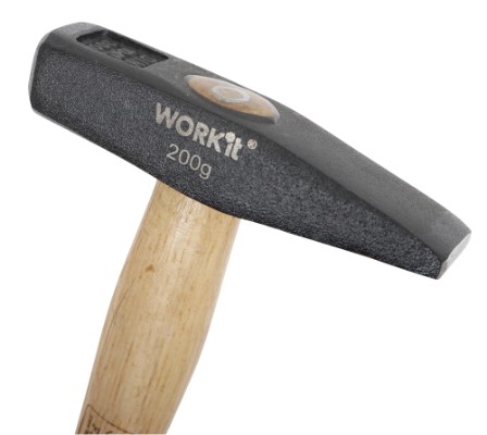 Work it by millarco ® bænkhammer med træskaft 200 gram.
