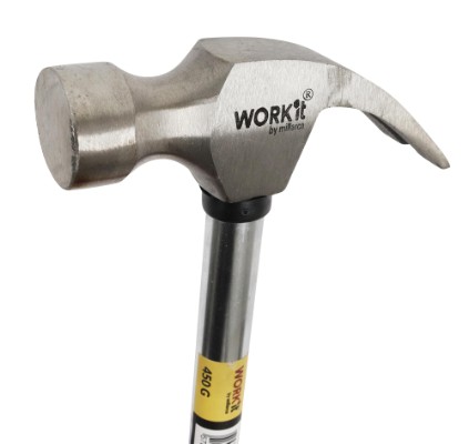 Work it by millarco ® kløfthammer med stålskaft 450 gram.