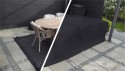 HOME It Garden® overtræk til havemøbler, L235xB180xH95 cm, sort
