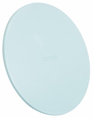 Cozze® pizzabræt i plast Ø350x10 mm lysblå