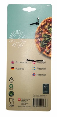 Cozze® pizzaskærer med softgrip Ø110 mm