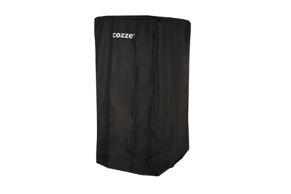 Cozze® Cover til 110cm højt udebord, sort med pizzaovn