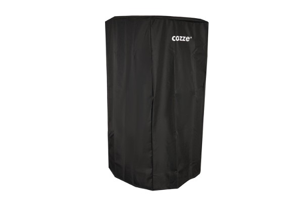 Cozze® Cover til 110cm højt udebord, sort med pizzaovn