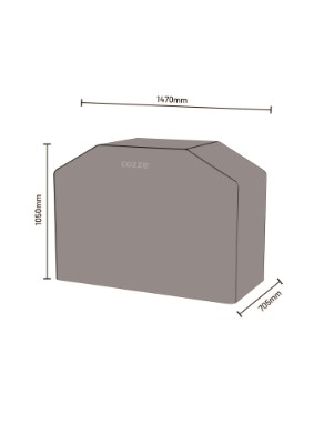 Cozze® Cover til 800 serien med  Premium bord