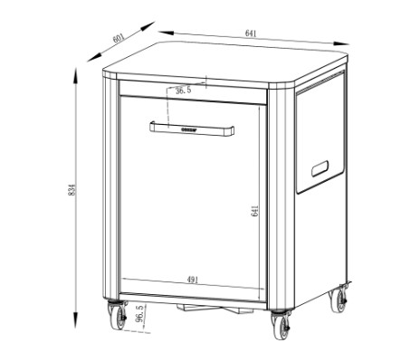 Cozze® Premium 600 udebord