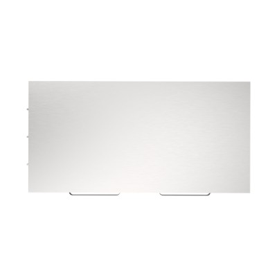 Cozze®udekøkken 120 med rustfrit stålbord, 2 låger og 4 hjul