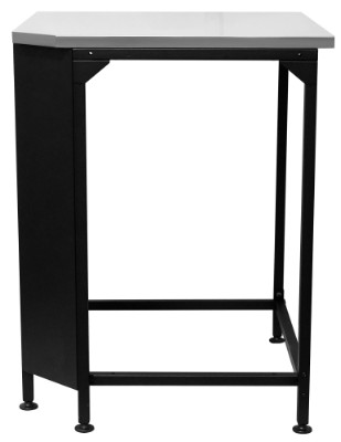 Cozze Hjørnebord 705x705 SS Bordplade