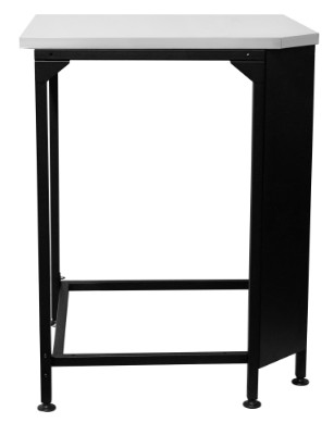 Cozze Hjørnebord 705x705 SS Bordplade