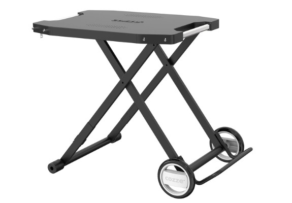 Cozze® Udebord foldbart, sort