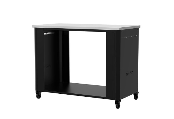 Cozze® Udekøkken 115, åben, med rustfri bordplade