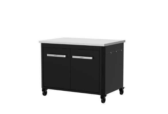 Cozze® Lavt udekøkken 90 med rustfri bordplade