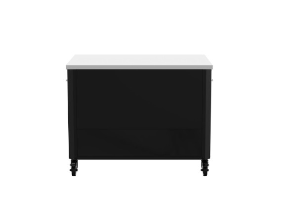 Cozze® Lavt udekøkken 90 med rustfri bordplade