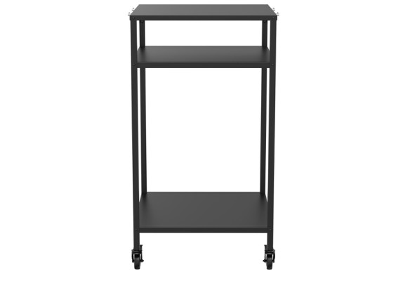 Cozze® Højt udebord  60, H110cm, åben, sort